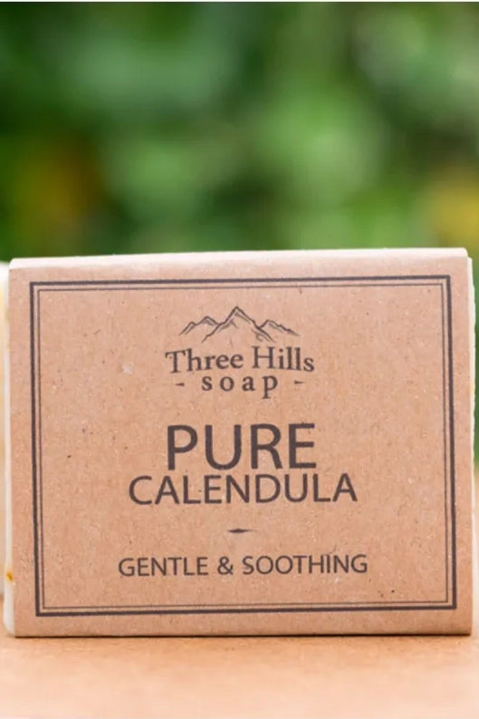 Three Hills Soap Pure Calendula-Toiletries-Ohh! By Gum - Shop Sustainable