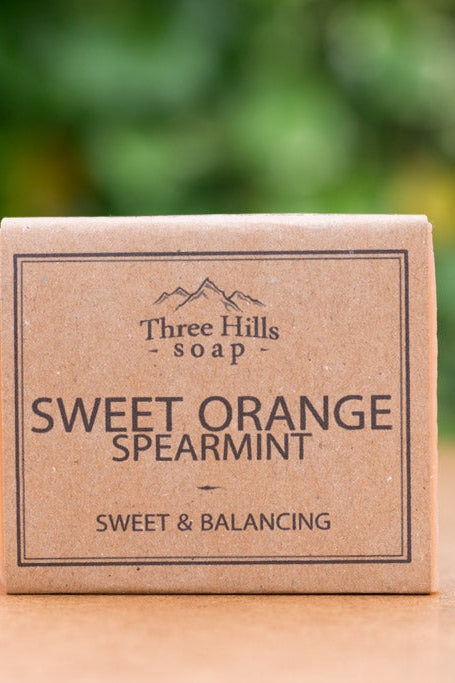 Three Hills Soap Sweet Orange Spearmint