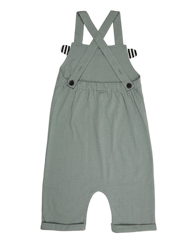 Turtledove London Shortie Character Dungaree-Kids-Ohh! By Gum - Shop Sustainable