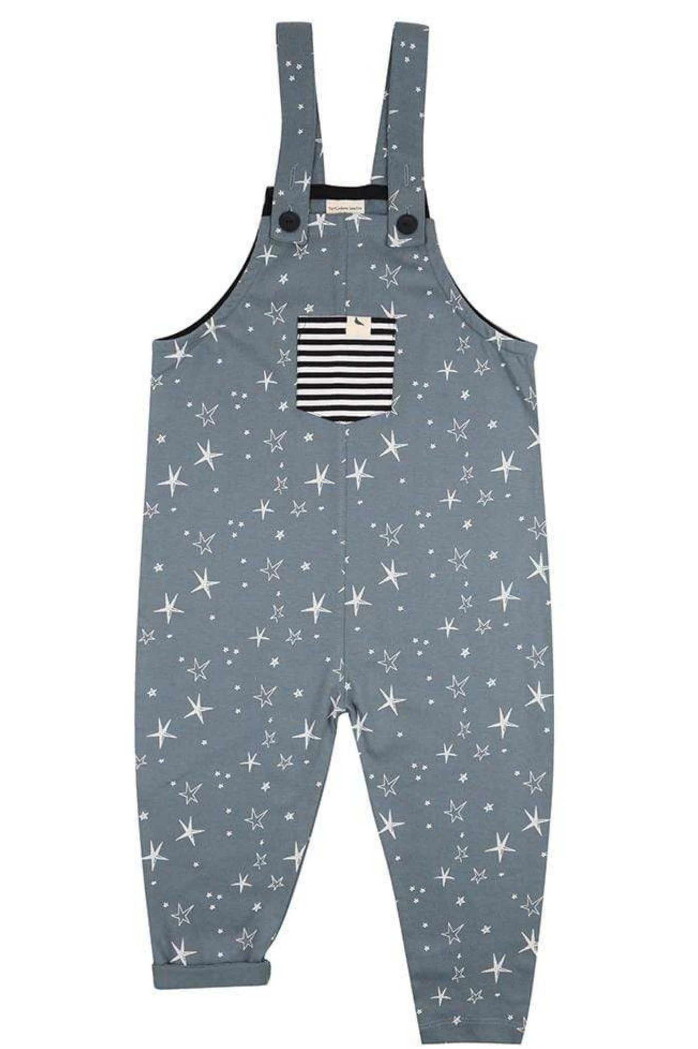 Turtledove London Super Star Easy Fit Dungarees-Kids-Ohh! By Gum - Shop Sustainable