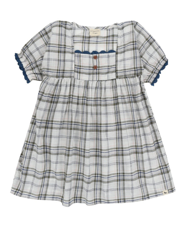 Turtledove Woven Checkered Dress Turtledove Woven Checkered Dress