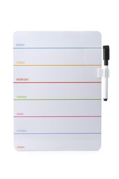 Weekly Dry Erase Board-Homeware-Ohh! By Gum - Shop Sustainable