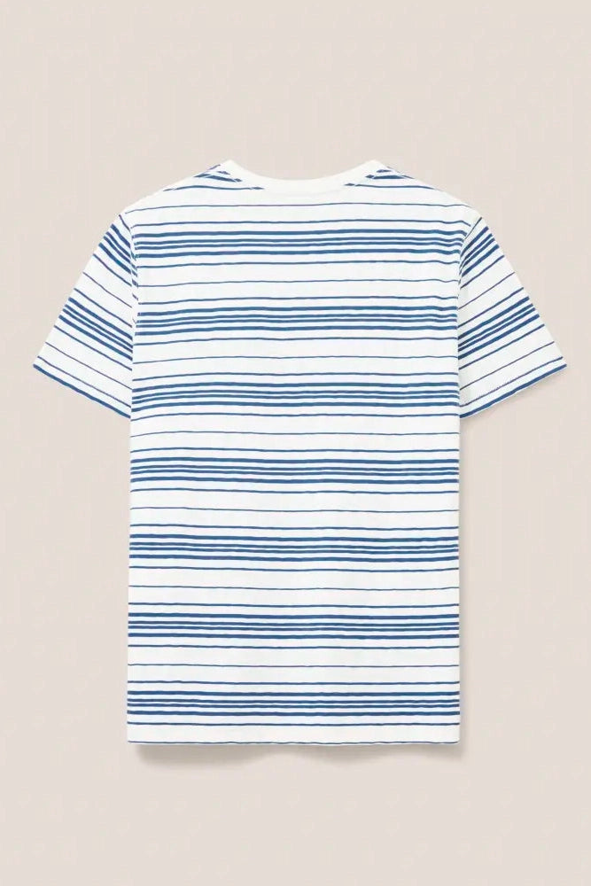 White Stuff Abersoch Stripe Short Sleeve Tee in Nat. White-Mens-Ohh! By Gum - Shop Sustainable