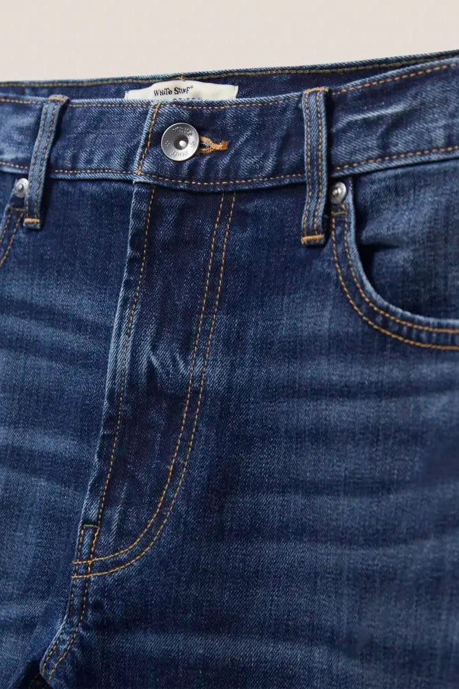 White Stuff Harwood Slim Jean in Mid Denim-Mens-Ohh! By Gum - Shop Sustainable