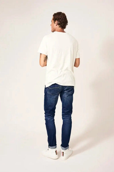 White Stuff Harwood Slim Jean in Mid Denim-Mens-Ohh! By Gum - Shop Sustainable