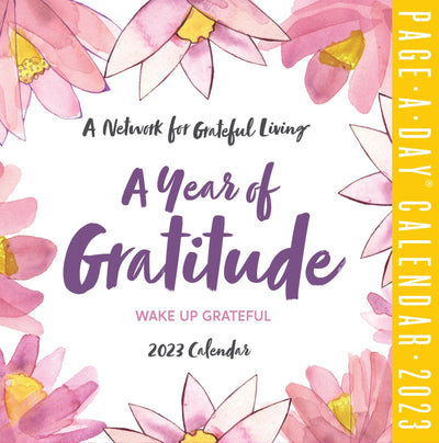 Year of Gratitude 2023 Page A Day Calendar-Books-Ohh! By Gum - Shop Sustainable
