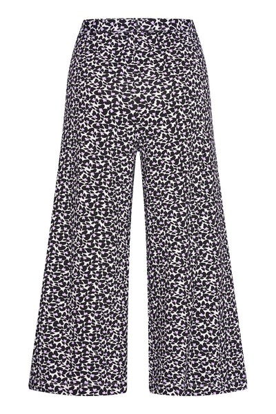 Zilch Wide Pants in Butterfly Black-Womens-Ohh! By Gum - Shop Sustainable